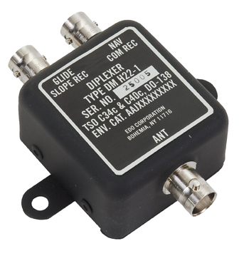 DIPLEXER/SINGLE VOR/SINGLE GS/BNC CONNECTOR